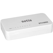 Сетевой коммутатор Netis ST3108GS: Порты только Gigabit Ethernet (10/100/1000)