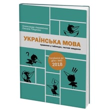 Українська мова: правопис у таблицях, тестові завдання