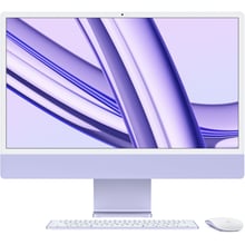 Компьютер Apple iMac M3 24" 512GB 10GPU Purple Custom (Z19Q0001H) 2023: Экран 24" Retina 4.5K (4480x2520), с технологией True Tone