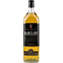 Виски Barclays Blended 40% 1 л (YL5010852000924): Объем, л 1