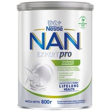 Дитяча суміш Nestle NAN Потрійний комфорт від народження 800 г (1000040): Тип Суміші молочні