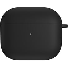 Чехол для наушников Switcheasy Skin Soft Touch Silicone Black (GS-108-174-193-11) for Apple AirPods 3: Тип Чехол