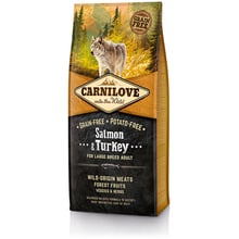 Сухий корм для дорослих собак великих порід Carnilove Salmon & Turkey Large Breed 12 кг (8595602508945): Тип Сухий корм