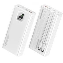 Внешний аккумулятор WK Wekome Power Bank 20000mAh Elephant Fast Charging PD20W+22.5W White (WP-335): Количество USB 4