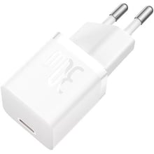 Зарядное устройство Baseus USB-C Wall Charger GaN5 1C 30W White (CCGN070502)