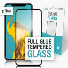 Аксесуар для iPhone Piko Tempered Glass Full Glue Black for iPhone 11 Pro Max / iPhone Xs Max: Колір чорний