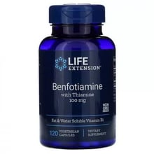 Life Extension Benfotiamine 100 mg Бенфотіамін 120 капсул: Тип вітамін B