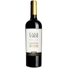 Вино Casa Verde Cabernet Sauvignon, червоне сухе, 0.75л 13% (DIS7808765712953): Країна виробник Чилі