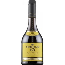 Бренди Torres 10 Gran Reserva 0.5л (DDSAT1A011): Объем, л 0.5