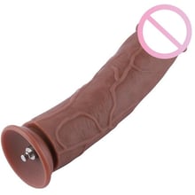 Силіконовий фалоімітатор для секс-машин Hismith 11″ Silicone Dildo: Призначення Вагінальні