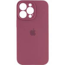 Аксесуар для iPhone Mobile Case Silicone Case Full Camera Protective Plum for iPhone 13 Pro: Колір бордовый