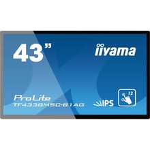 Монитор iiyama ProLite TF4338MSC-B1AG: Покрытие экрана глянцевое