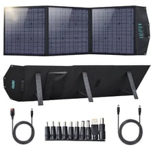 Внешний аккумулятор Choetech 120W Foldable Solar Charger Panel 1x DC/1 x USB-C/2 x USB-A: Количество USB 3