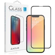 Аксесуар для iPhone ACCLAB Tempered Glass Full Glue Black for iPhone 13 mini: Колір чорний