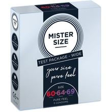 Презервативи Mister Size Testbox 60-64-69 (3 pcs): Тип Классические