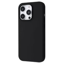 Чехол для iPhone Proove Silicone Case with Magnetic Ring Black for iPhone 14 Pro: Цвет черный