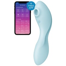 Вакуумний стимулятор із вібрацією Satisfyer Curvy Trinity 5+ (Blue): Для кого Для женщин