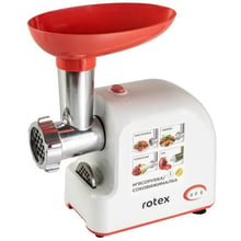 М'ясорубка Rotex RMG190-W Tomato Master: Споживана потужність, Вт 500