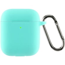 Чехол ArmorStandart Ultrathin Silicone Case With Hook Mint Green (ARM59686) for Apple AirPods 2: Тип Чехол