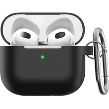 Чохол KeyBudz Elevate Series Keychain Black (AP3_S5_BLK) для Apple AirPods 3: Тип Чехол