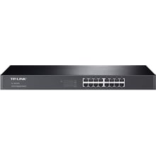 Сетевой коммутатор TP-Link TL-SG1016: Порты только Gigabit Ethernet (10/100/1000)