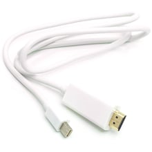 Кабель і перехідник PowerPlant mini DisplayPort (M) - HDMI (M), 1 м (CA912131): Тип кабель