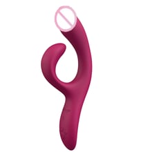 We-Vibe Nova 2 - Универсальный вибратор-кролик со смарт-управлением и гнущимся вагинальным стимулятором, 21.7х3.9 см, (фиолетовый): Для кого Для женщин