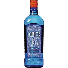 Джин Larios 12 Premium Gin 0.7л. (DDSBS1B020): Объем, л 0.7