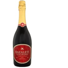 Вино игристое Bazaleti, красное полусладкое, 0.75л 12% (DIS4867616022606): Объем, л 0.75