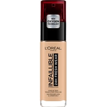 L'Oreal Paris Infallible 24h Foundation Fresh Wear №120 vanilla Тональный крем 30 ml: Вид Тональные средства