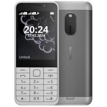 Мобільний телефон Nokia 230 (2024) Dual White (UA UCRF): Дисплей 2.8" TFT, 320х240 точек