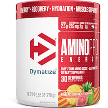 Амінокислота для спорту Dymatize Amino Pro with Energy 270 g /30 servings/ Pineapple Guava: Тип комплексні