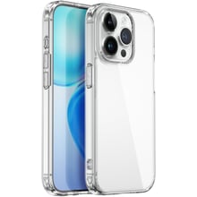 Чехол для iPhone WIWU TPU Clear Series Transparent (ZCC-108) for iPhone 16 Pro: Цвет прозрачный