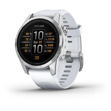 Смарт-часы Garmin Epix Pro (Gen 2) 42mm Silver with Whitestone Band (010-02802-01)