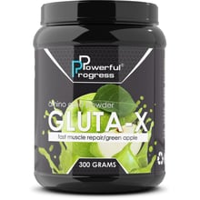 Амінокислота для спорту Powerful Progress Gluta Х 300 g / 30 servings / Apple: Тип глютамин