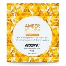 Пробник масажного масла EXSENS Amber Jojoba 3мл: Тип Масло