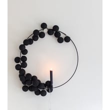 Гирлянда Cotton ball lights на 20 шаров 3,8м, Black: Тип Хлопковые шарики