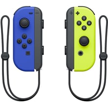 Аксесуар для приставки Nintendo Switch Joy-Con Pair Blue / Neon Yellow: Сумісність Nintendo Switch