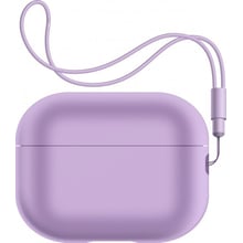 Чехол ArmorStandart Silicone Case with straps Pink Purple (ARM68613) for Apple Airpods Pro 2: Тип Чехол