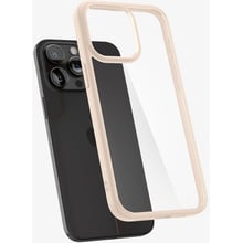 Чохол для iPhone Spigen Ultra Hybrid Mute Beige (ACS06712) для iPhone 15 Pro: Колір бежевый