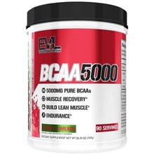 Амінокислота для спорту EVL BCAA 5000 747 g /90 servings/ Cherry Limeade: Тип BCAA