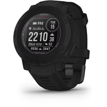 Смарт-часы Garmin Instinct 2 Solar Tactical Edition Black (010-02627-03): Время работы до 28 дней в режиме умных часов, GPS: До 30 часов. Модель с солнечной батареей