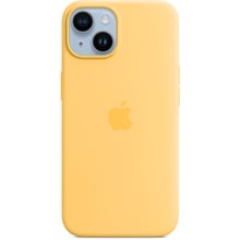 Чехол для iPhone Apple Silicone Case with MagSafe Sunglow (MPT23) for iPhone 14: Цвет желтый