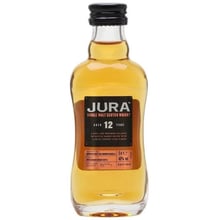 Виски Isle of Jura 12yo 40% 0.05л (BW47776): Объем, л 0.05