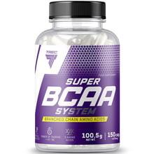 Амінокислота для спорту Trec Super BCAA System150 capsules/15 servings/Unflavored: Тип BCAA