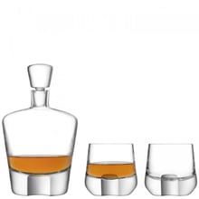 Набір для віскі LSA International Whisky Cut Графін та дві склянки (G1521-00-333): Виробник LSA International