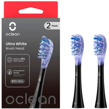 Насадка для щітки Oclean UW02 B02 Ultra White Brush Head Black (2 шт) (6970810553550): Виробник Oclean