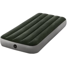 Надувной матрас Intex Classic Downy Airbed зеленый (64777)