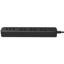 Подовжувач Mi Power Strip (3 розетки + 3 USB-port) Black (NRB4028CN): undefined undefined