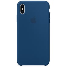 Аксесуар для iPhone Apple Silicone Case Blue Horizon (MTFE2) for iPhone Xs Max: Колір синій